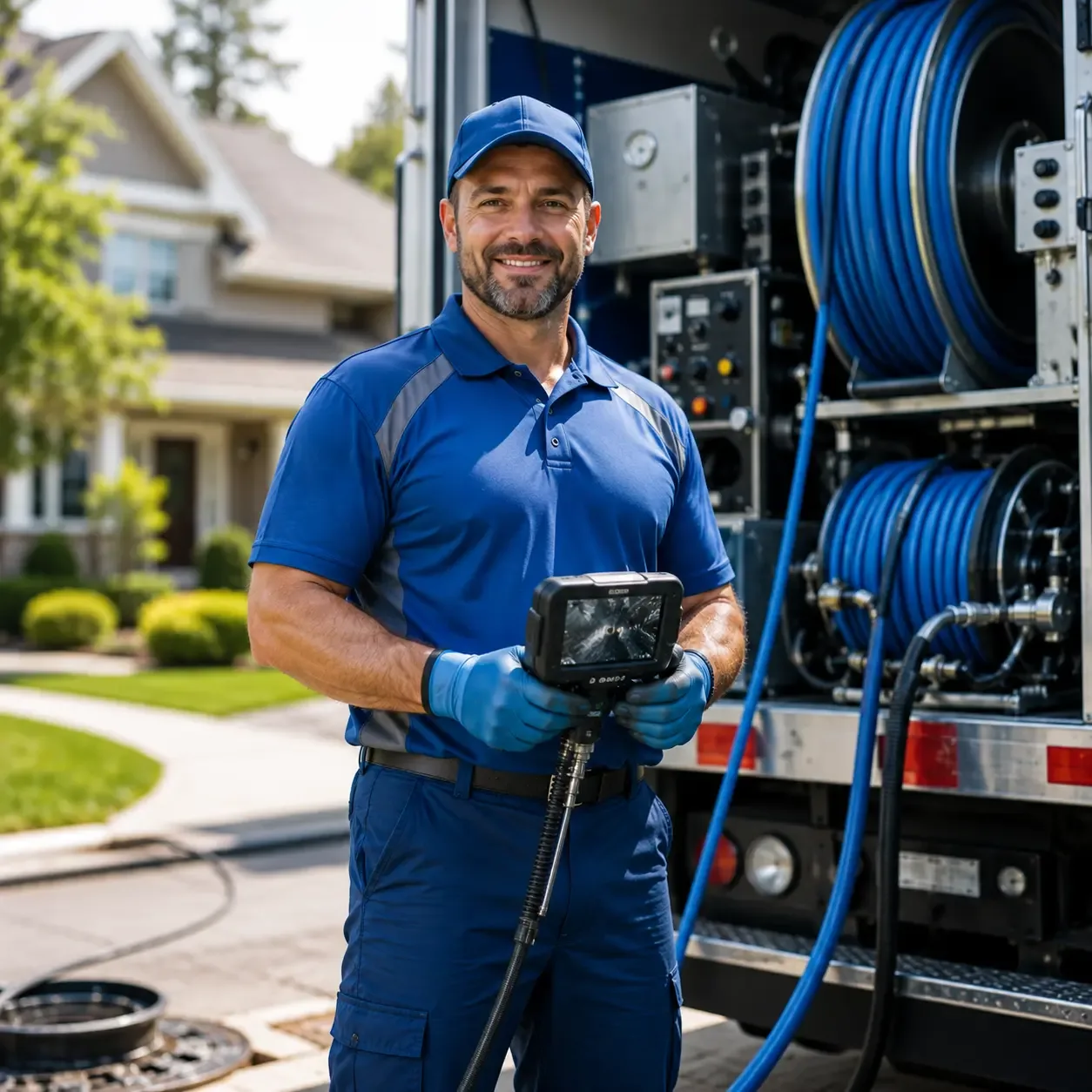 Local outdoor drain cleaning specialists in South Gibson, PA